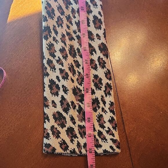 St. John Leopard Print Wool Blazer & Skirt Set, Size 4, Brown, Black, & Gold - Picture 14 of 14